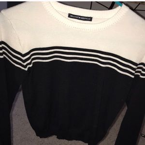 Brandy Striped Cute Sweater